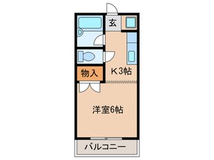 メゾン藤島の物件間取画像